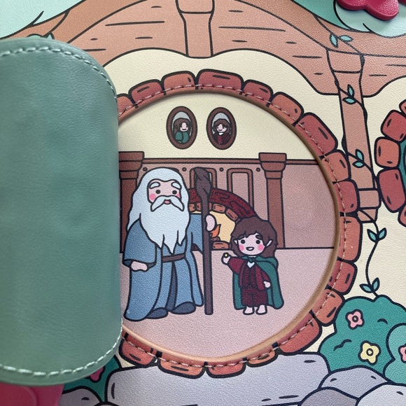 The Lord of the Rings Bag End Door Mini Backpack - LAST ONE - Picture 1 of 11